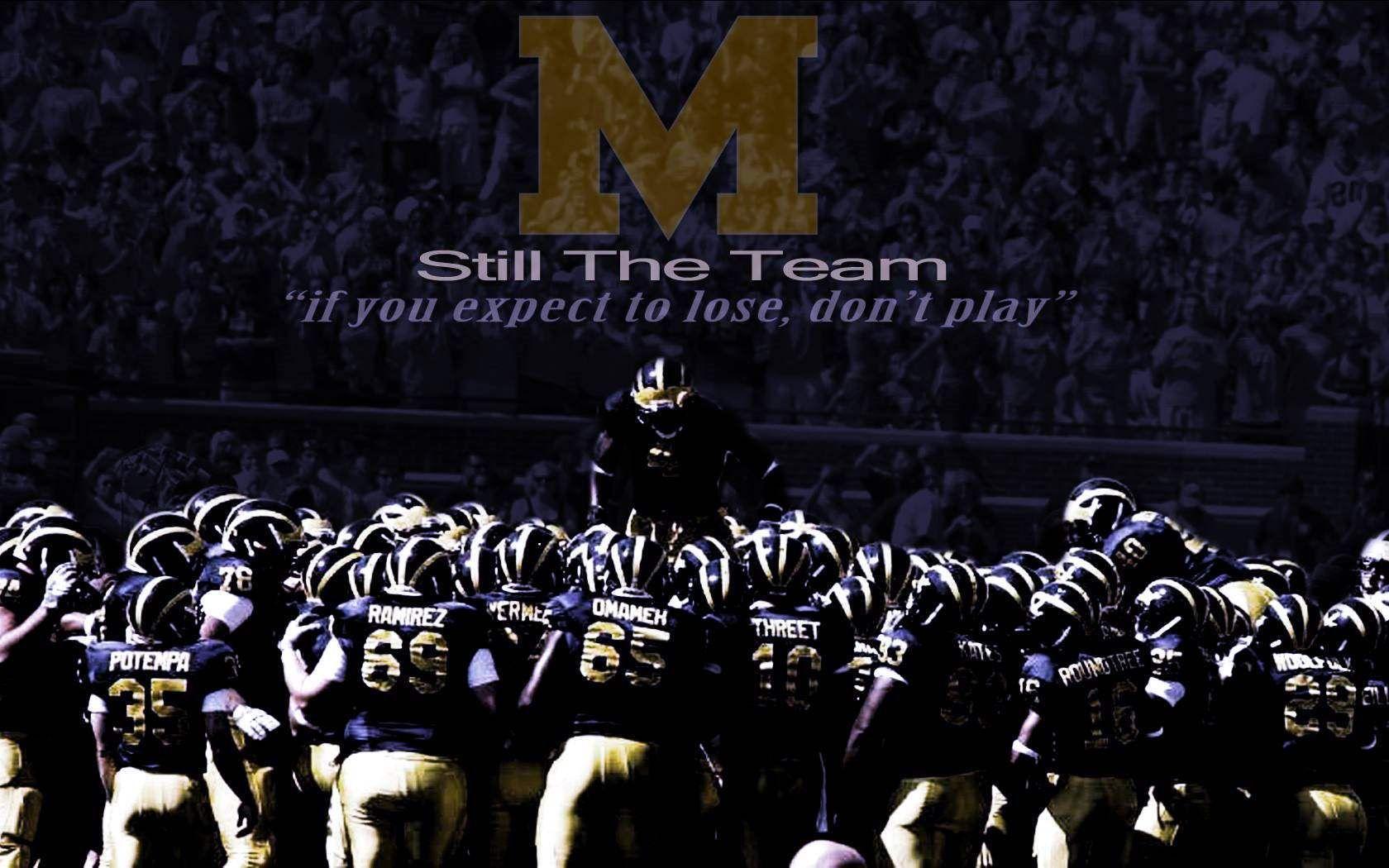1680x1050 Michigan Wolverines Football Wallpaper HD