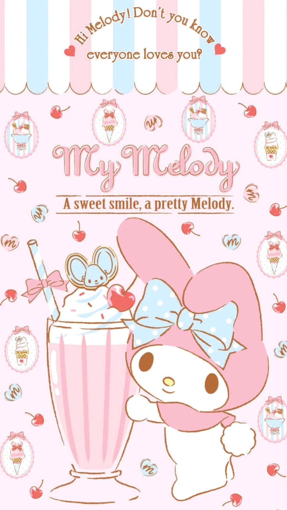 1200x2131 My Melody Wallpaper background picture