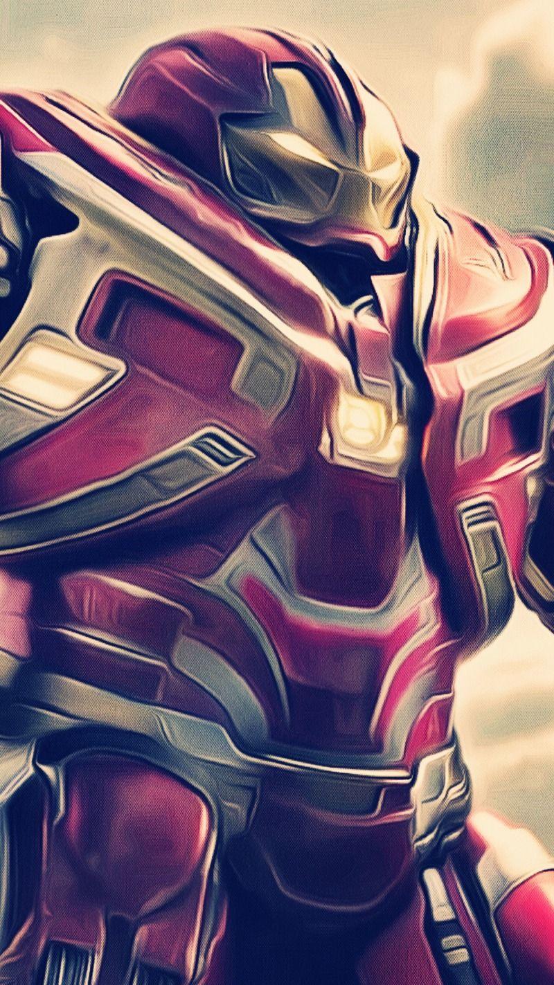 800x1423 Iron Man Hulkbuster Wallpaper