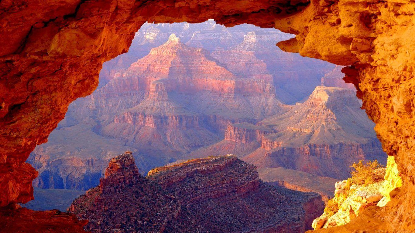1366x768 Canyon: NATURAL ARCH World North America Awe Serenity Colorado