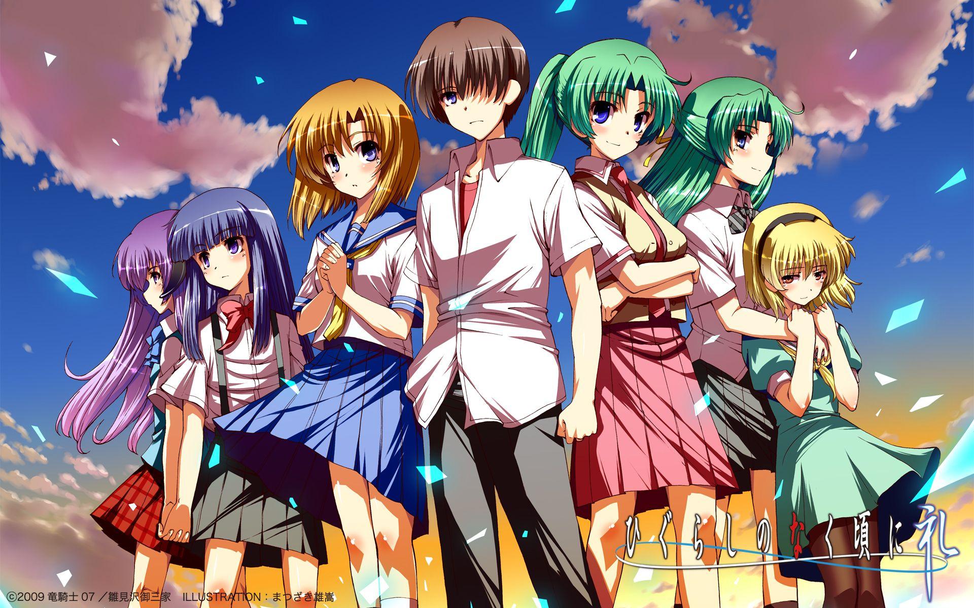 1920x1200 Psychological Anime Manga Image Higurashi No Naku Koro Ni Wallpaper