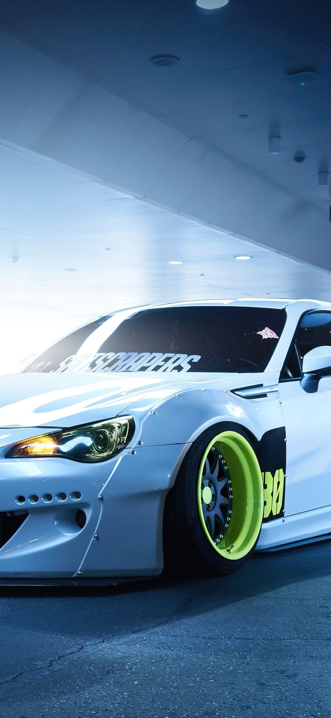 1125x2436 Subaru BRZ Parking Loat 4k iPhone XS, iPhone iPhone X HD 4k Wallpaper, Image, Background, Photo and Picture