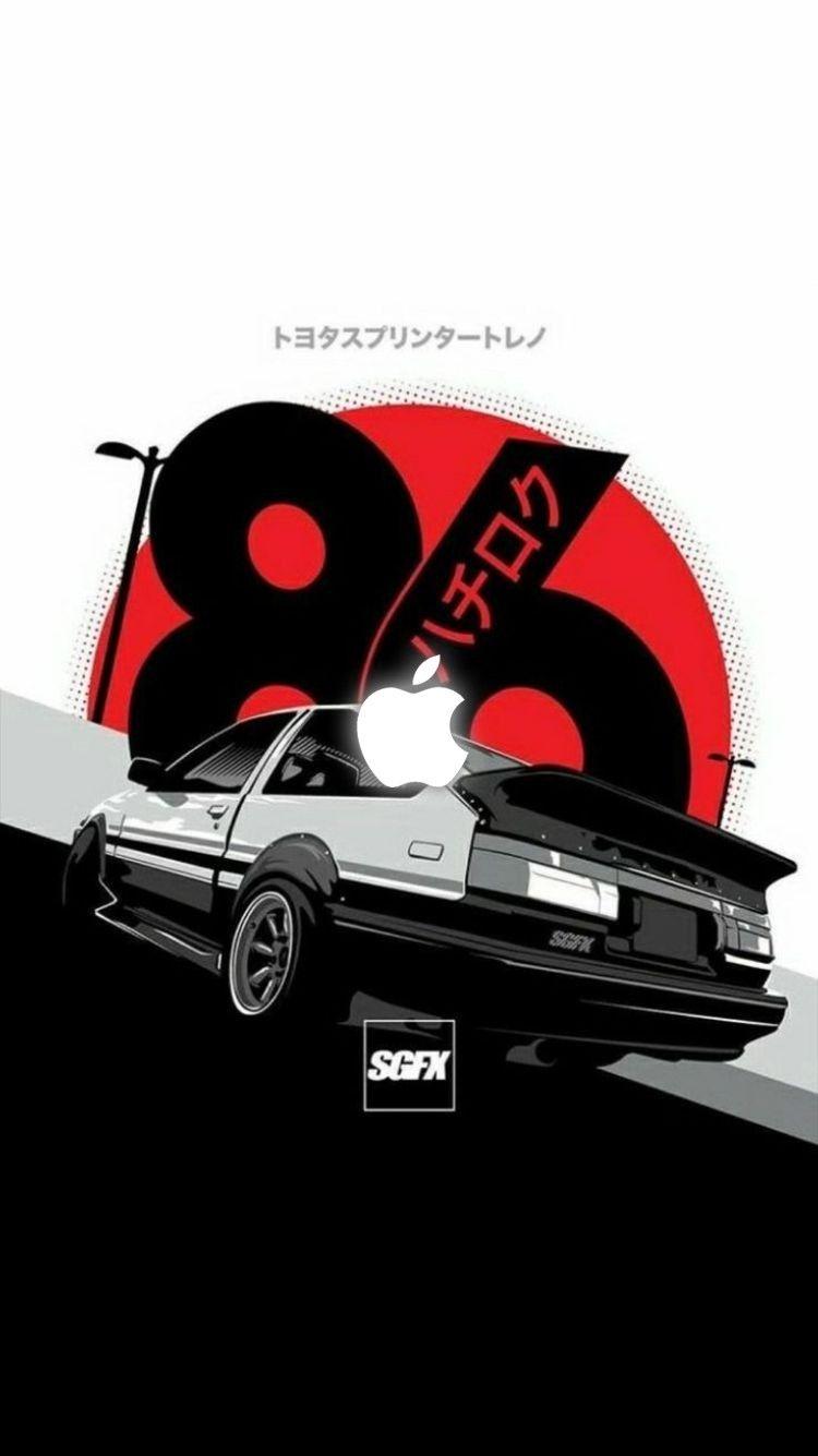750x1335 Car Wallpaper. Art cars, Ae Car artwork
