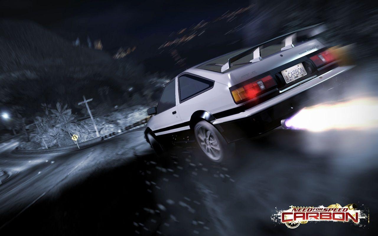 1280x800 Toyota Corolla AE86 Carbon / Good