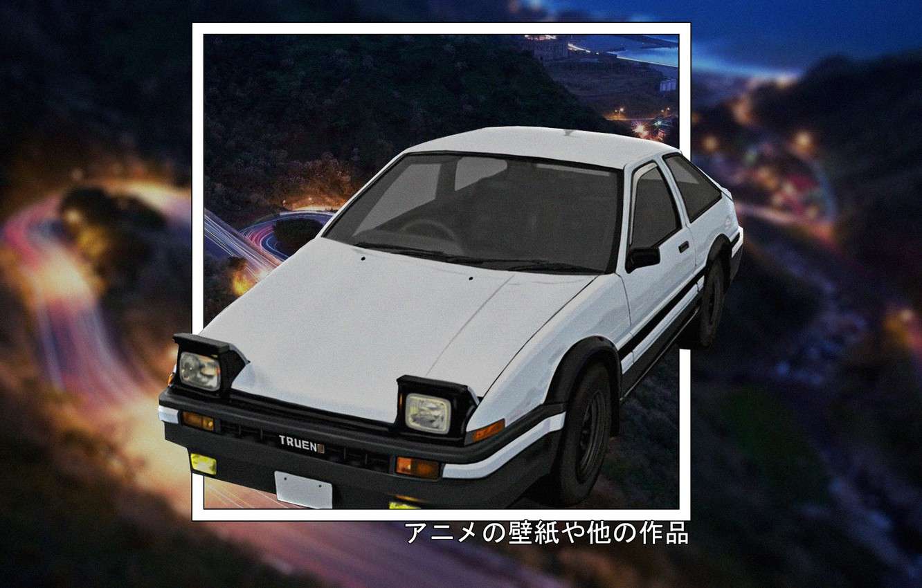 1332x850 Toyota Ae86 iPhone Wallpaper