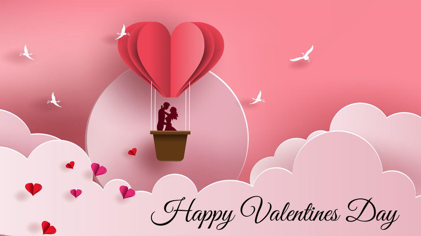 1366x768 Feb Happy Valentines Day Wallpaper, Full HD Special Love Image