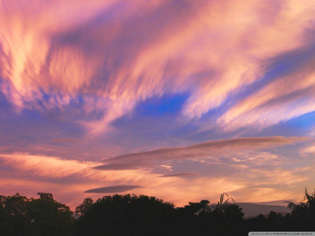 1024x768 Orange Sky ❤ 4K HD Desktop Wallpaper for 4K Ultra HD TV • Wide