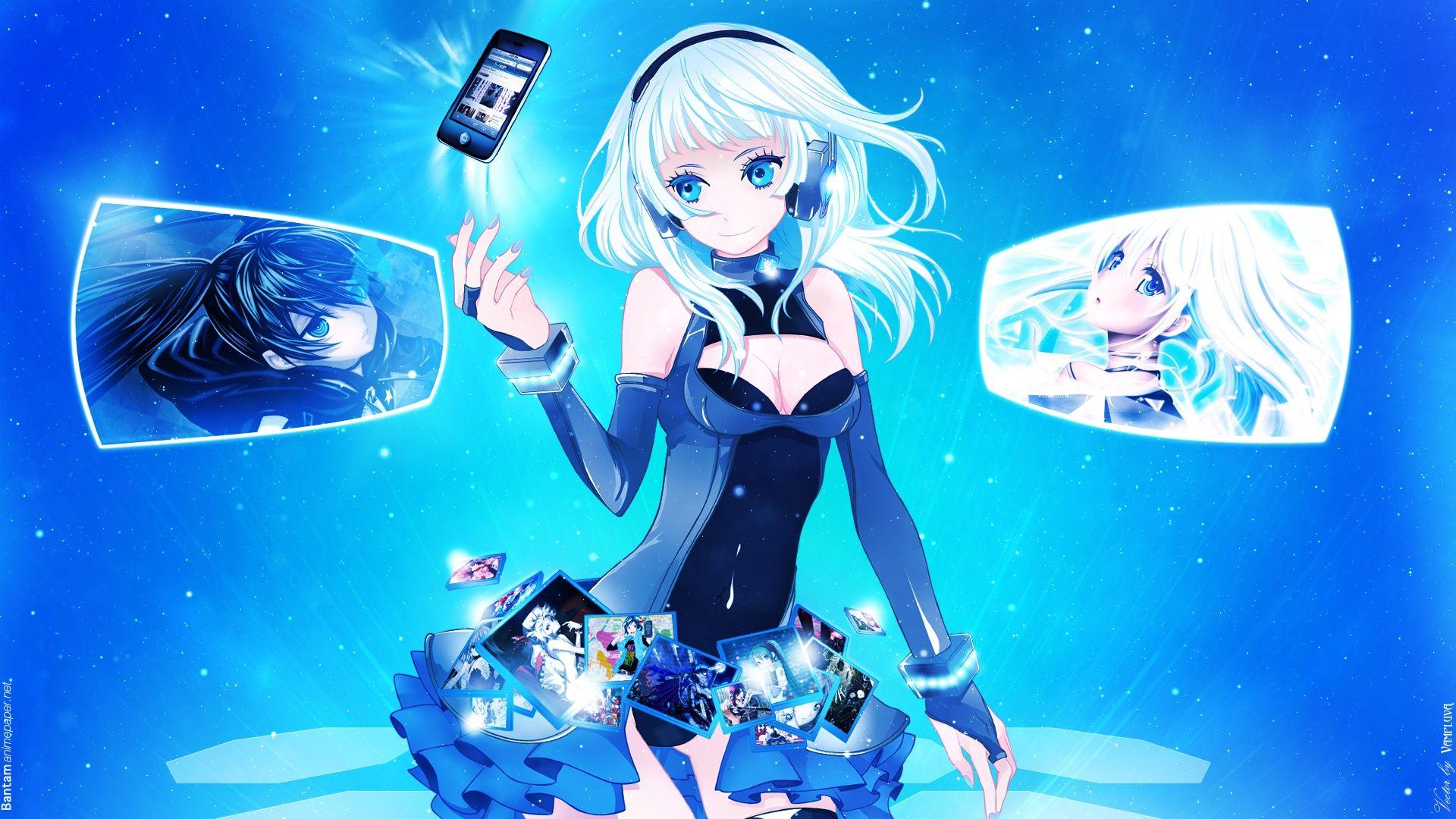 1920x1080 Anime Headphones .