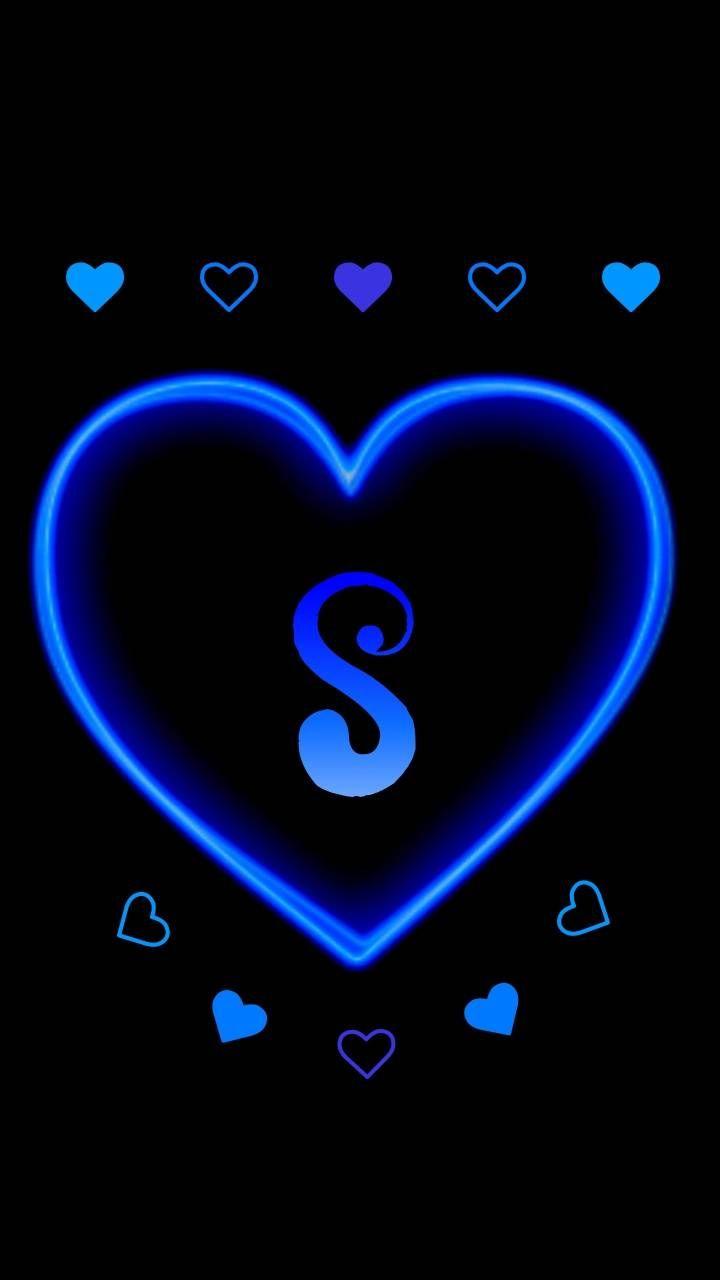 720x1280 A dark blue S wallpaper
