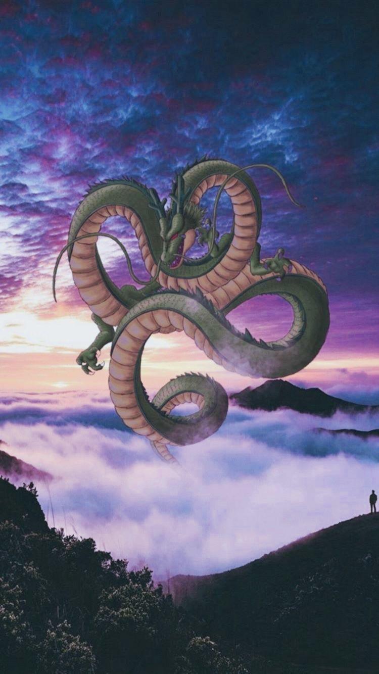 750x1334 Shenron. Dragon ball super artwork, Dragon ball wallpaper, Dragon ball painting