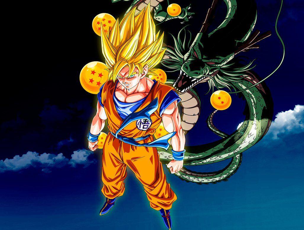 1027x777 Free download Dragon Ball Wallpaper Son Goku and Shenron by goku6384 [1027x777] for your Desktop, Mobile & Tablet. Explore Dbz Wallpaper Goku. Best Goku Wallpaper, DBZ Wallpaper Goku and