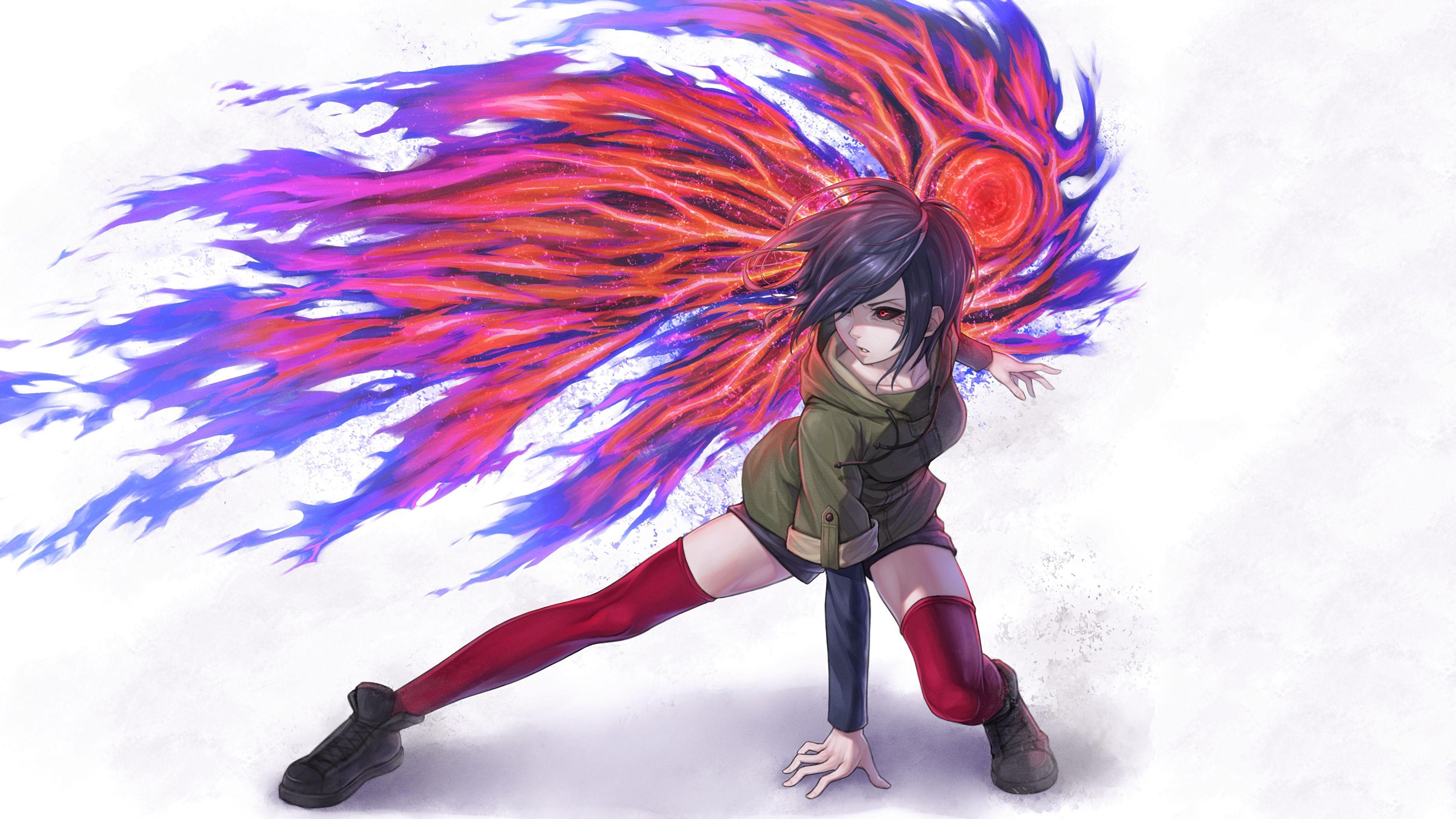 3840x2160 Tokyo Ghoul Logo Wallpaper .