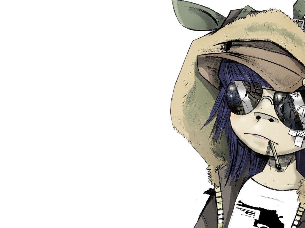 1024x768 Alternative, Gorillaz, Noodle HD Wallpaper & Background • 15243 • Wallur