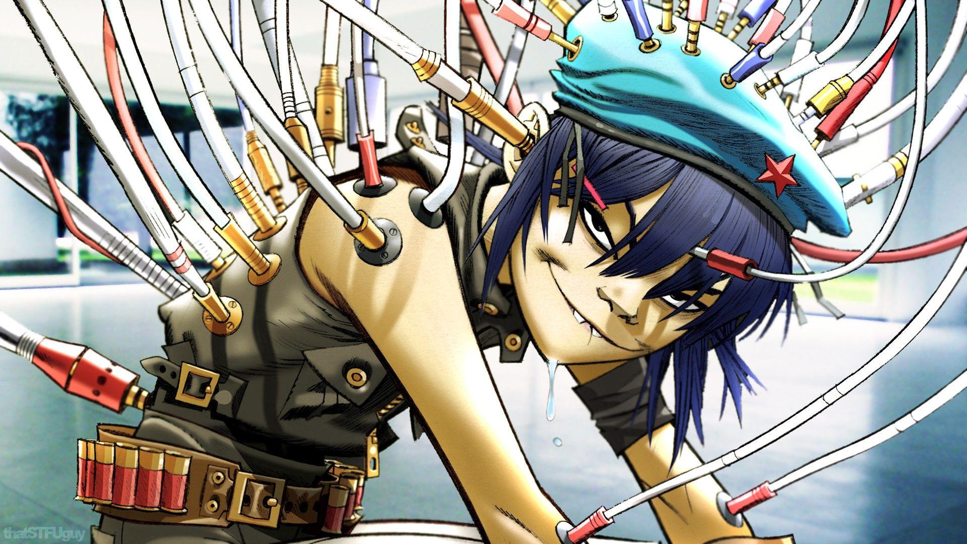1920x1080 Gorillaz Noodle Wallpaper .