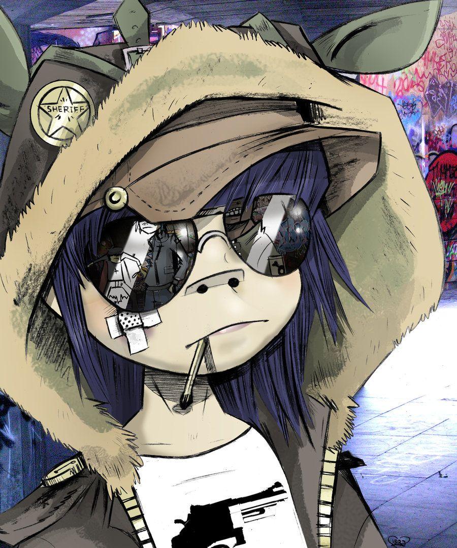 900x1080 Download Gorillaz Noodle Wallpaper 900x1080