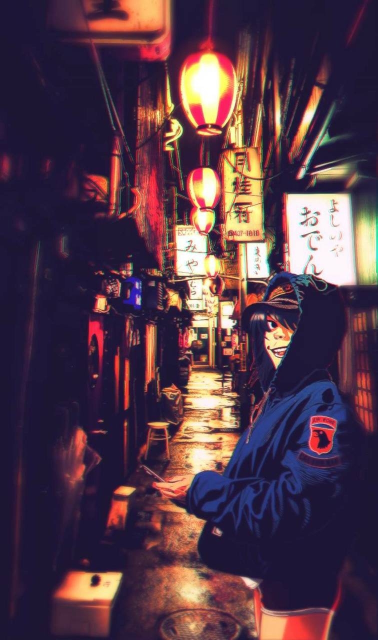 756x1280 Noodle from Gorillaz wallpaper
