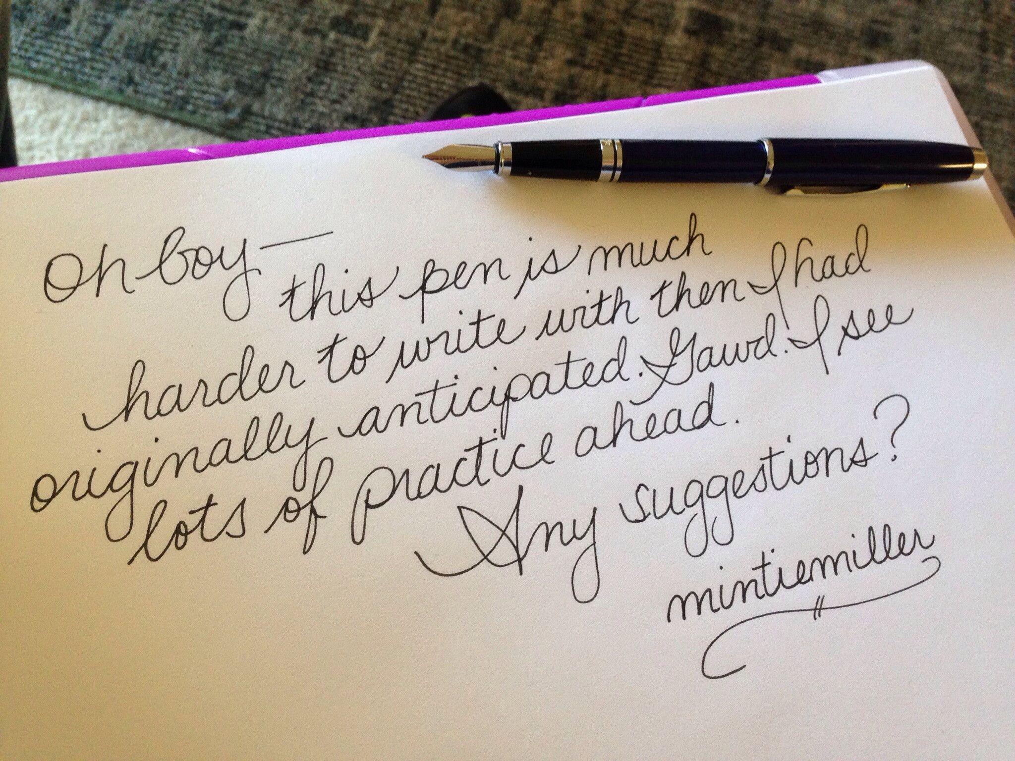2048x1536 Cross Fountain Pen Writing