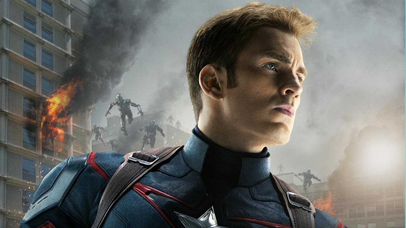 1366x768 Chris Evans wallpaper 1366x768 (laptop) desktop background
