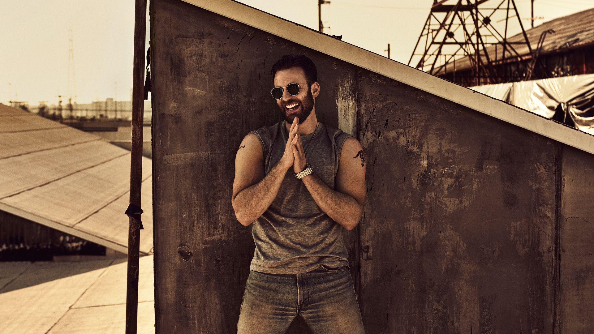 1920x1080 Chris Evans Computer Wallpaper