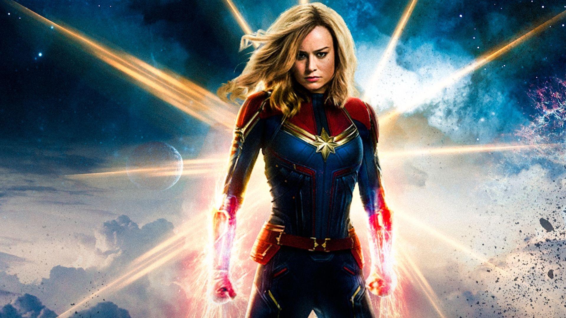 1920x1080 MCU: Thanos and Black Order vs Captain Marvel