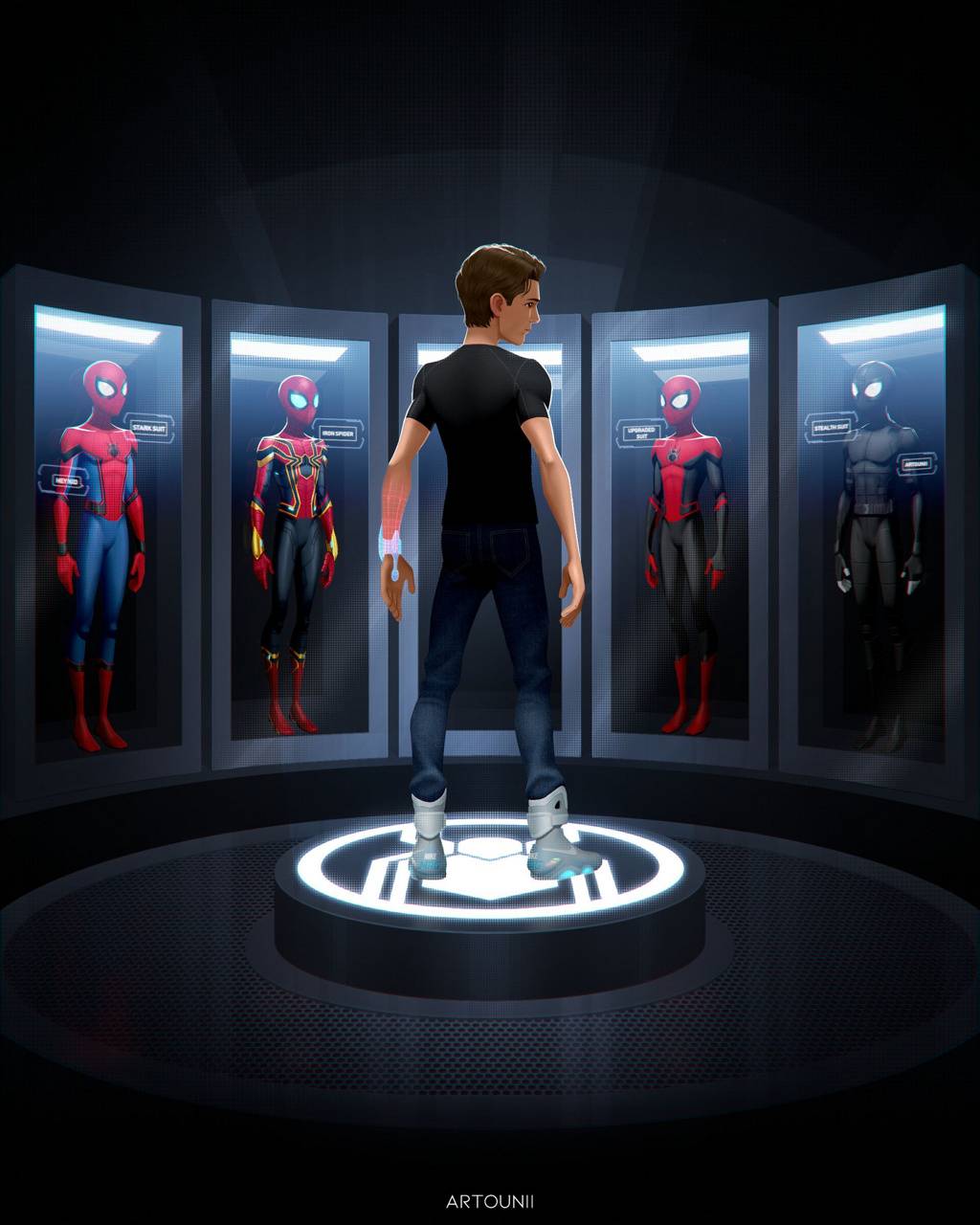 1024x1280 Spiderman MCU wallpaper