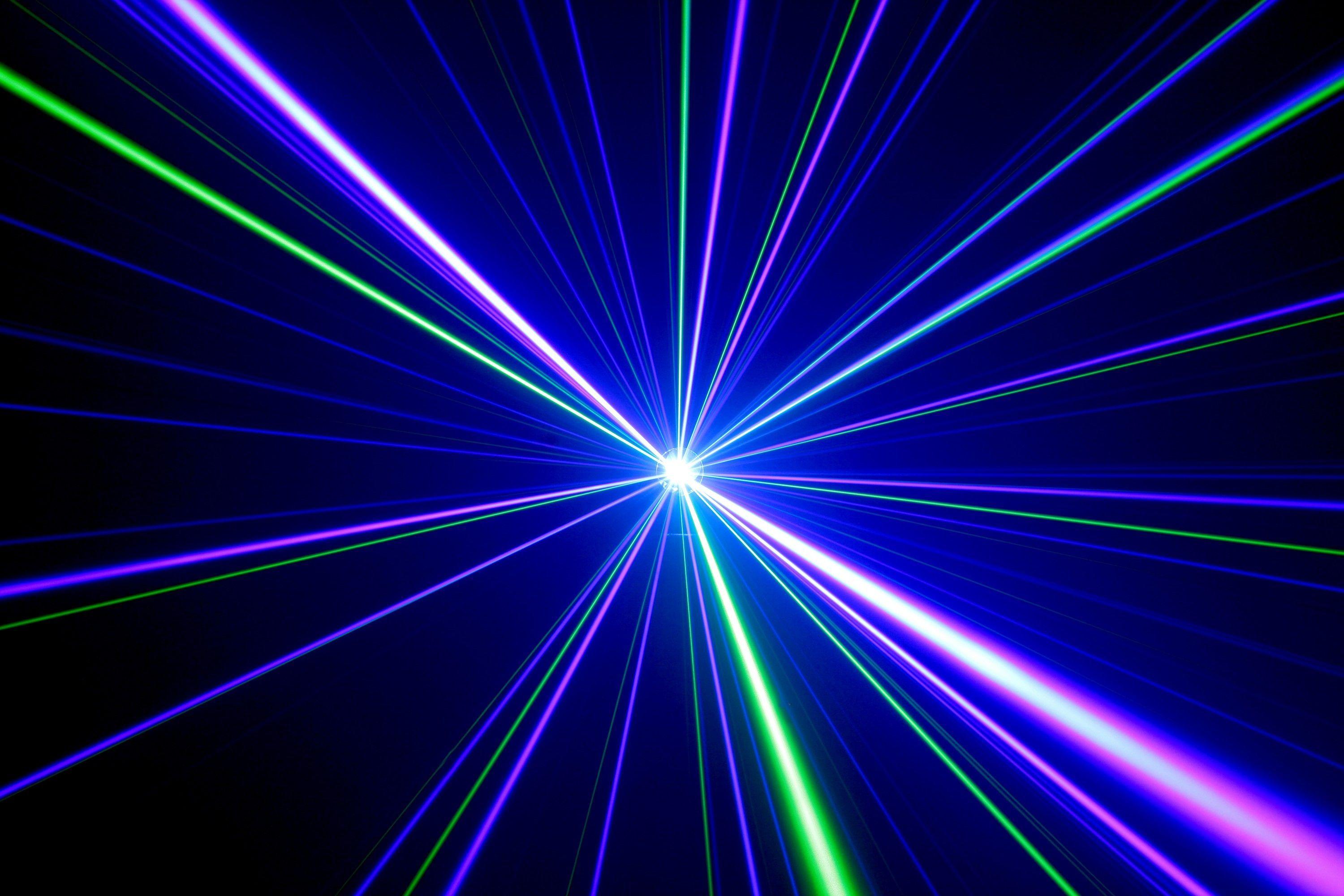 3d Laser Lights Wallpaper