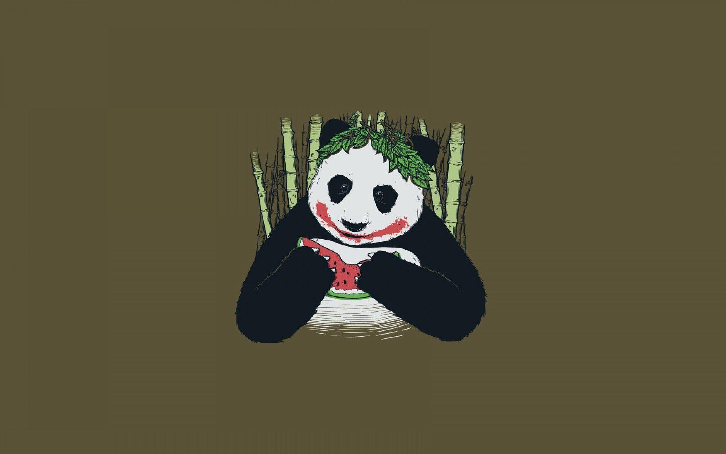 2880x1800 Joker Mobile Wallpaper Panda