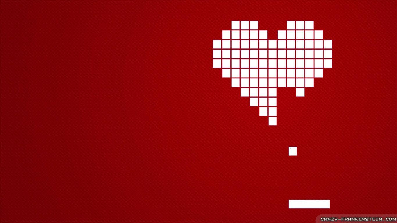 1366x768 Love Game Background