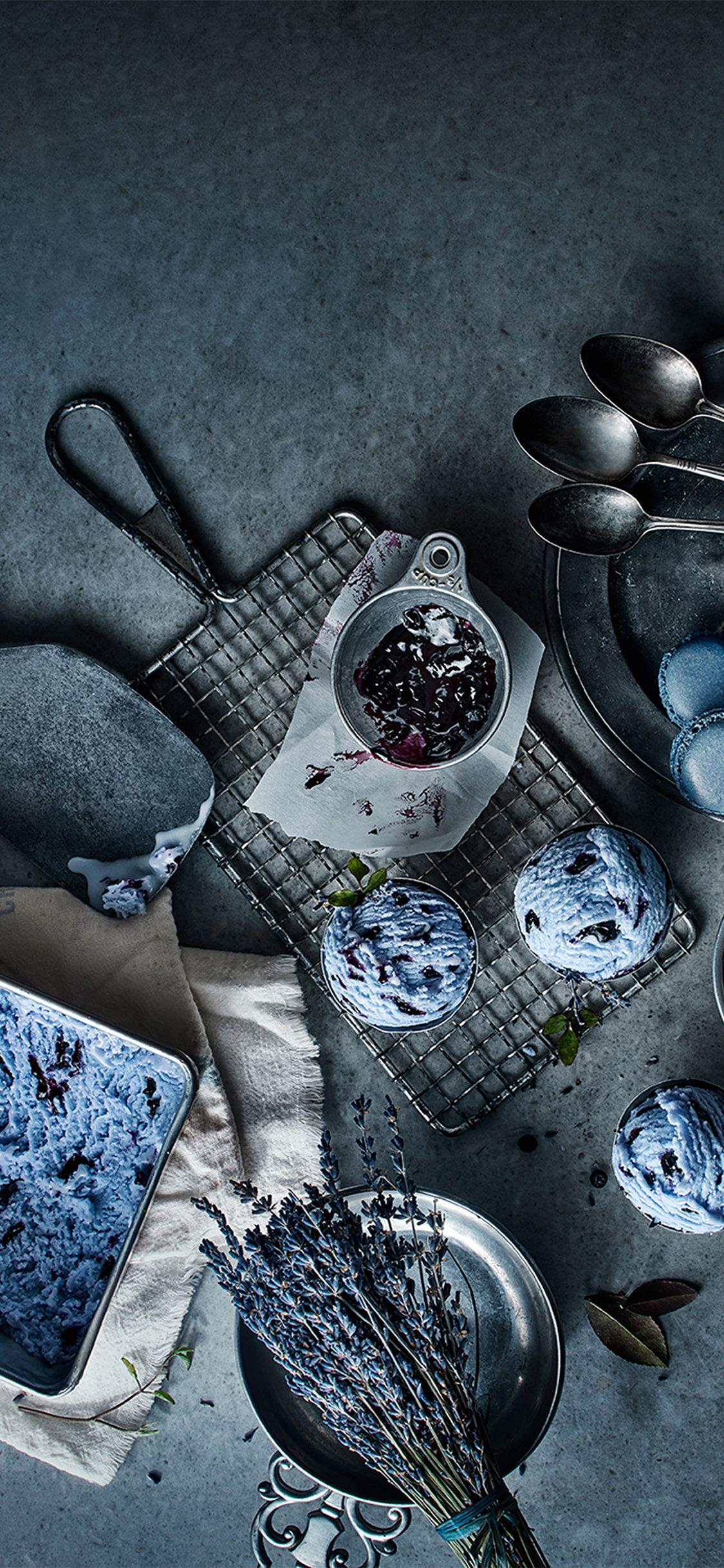 1125x2436 Com Apple iPhone Wallpaper Ay71 Food Love Blue Table HD Wallpaper