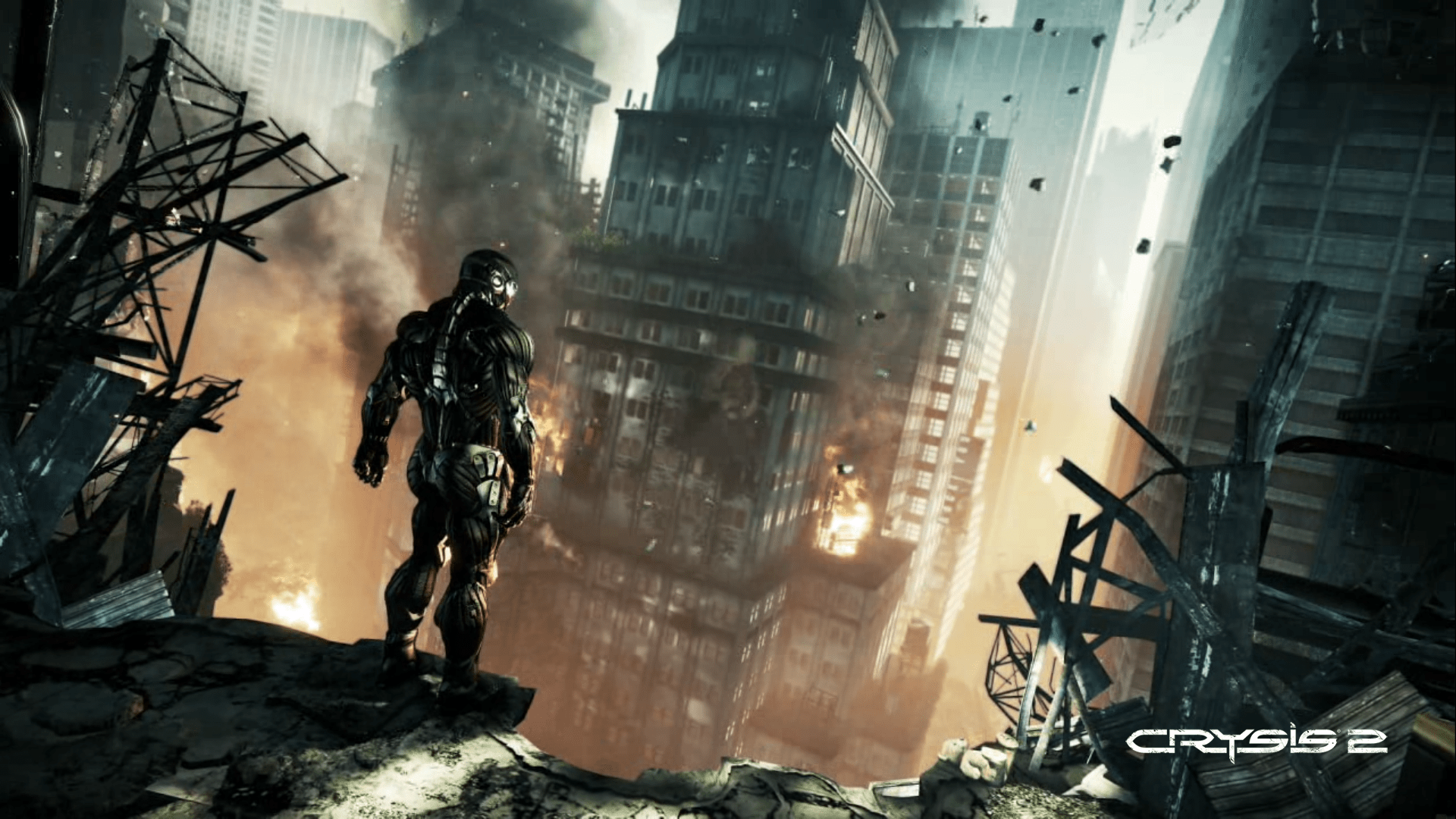 1920x1080 Crysis 2 Wallpaper Standing City HD Wallpaper