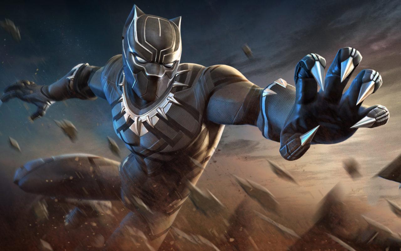 1280x800 1080p High Resolution Black Panther HD Wallpaper