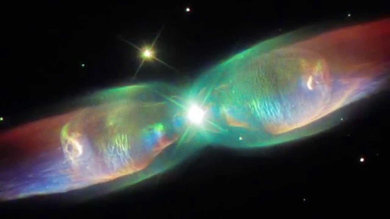 1280x720 Hubble Snaps Twin Jet Nebula's 'Spectacular Light Show'. Video