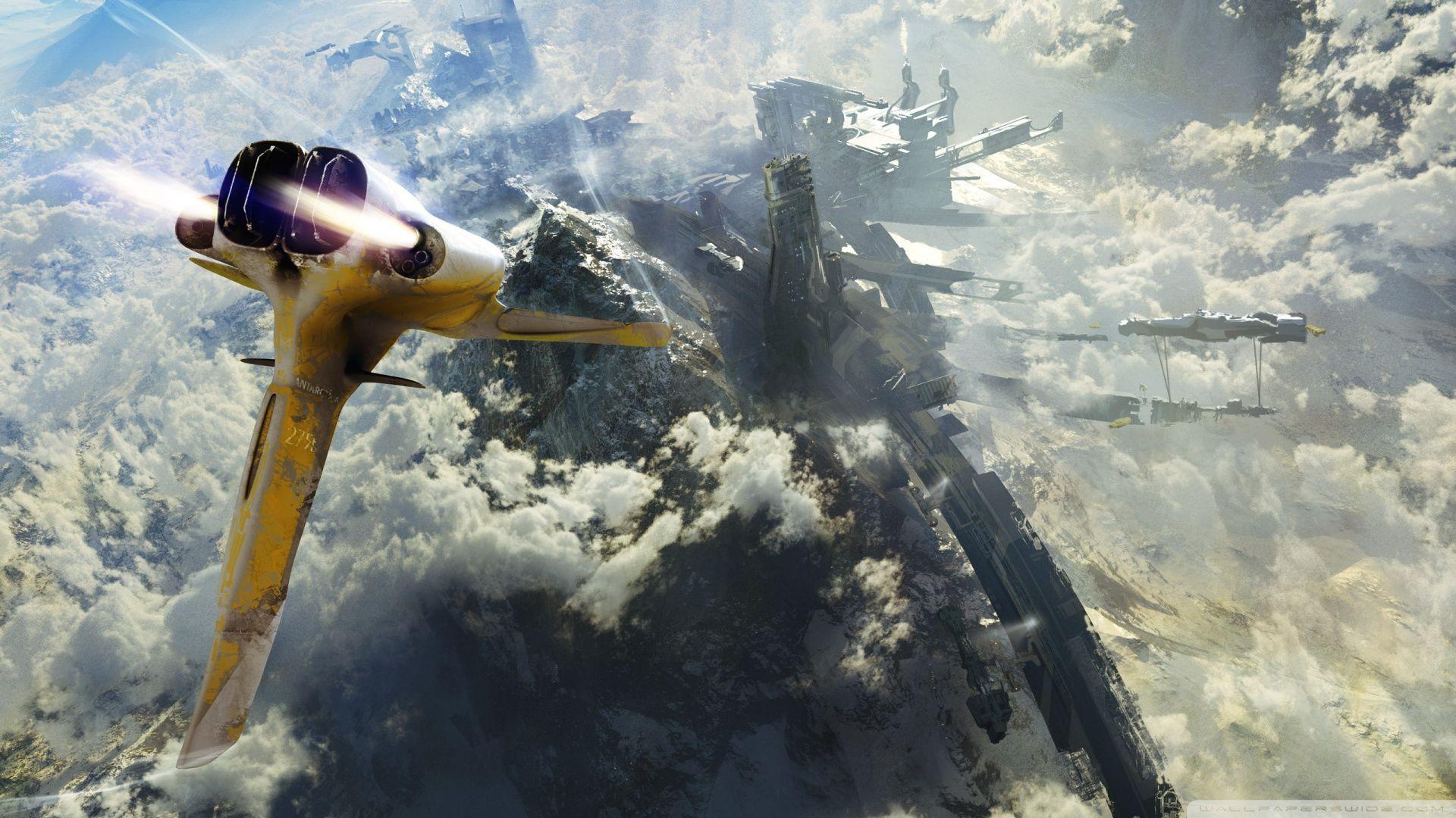 1920x1080 Science Fiction Scenery ❤ 4K HD Desktop Wallpaper for 4K Ultra HD