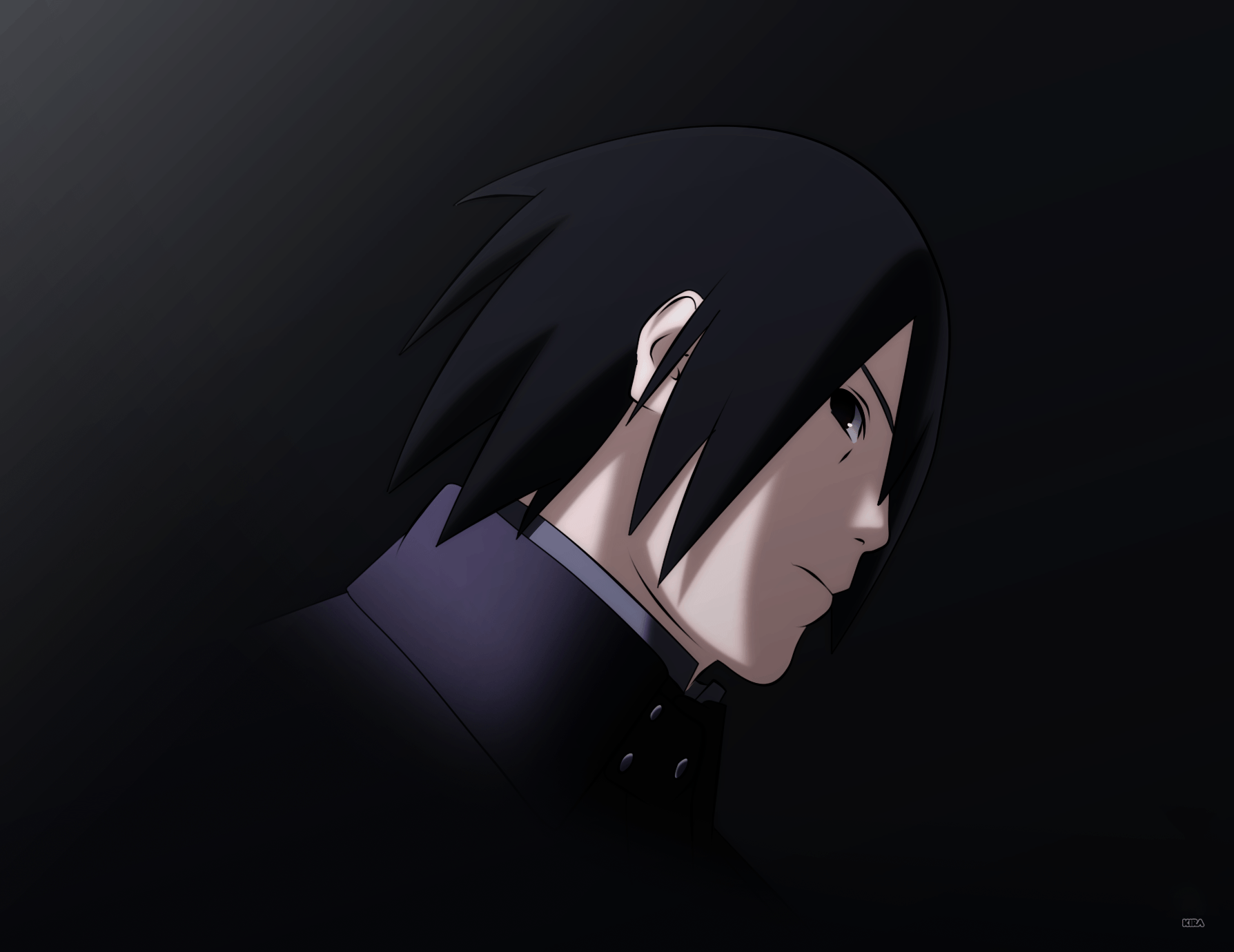 1788x1380 Computer Sasuke Wallpaper