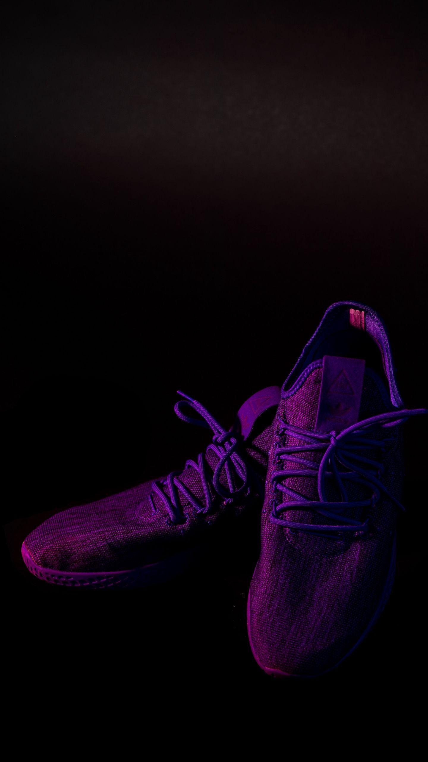 1440x2560 Purple Shoes Wallpaper