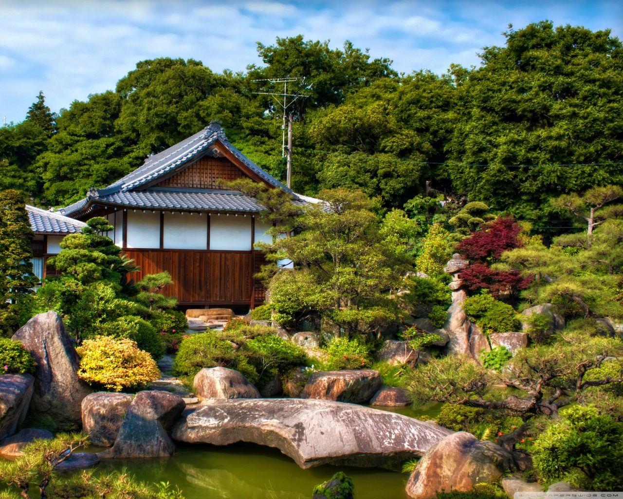 1280x1024 Japanese Garden Ultra HD Desktop Background Wallpaper for 4K UHD TV : Tablet
