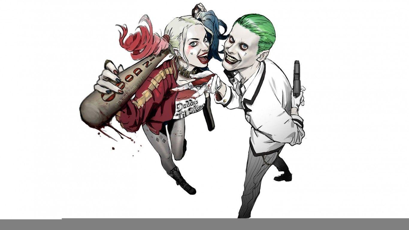 1366x768 Harley Quinn Wallpaper And Harley Quinn Love HD Wallpaper