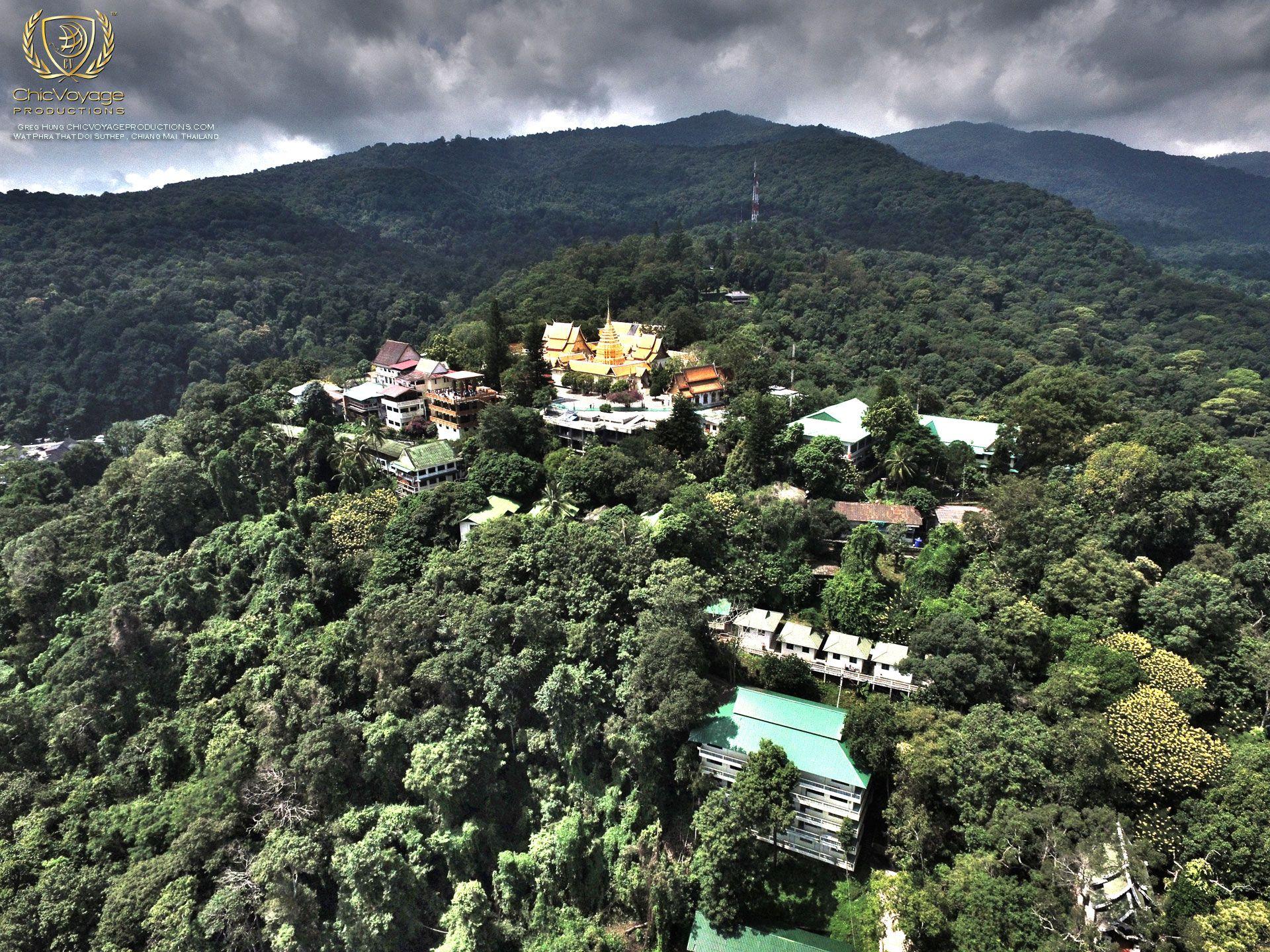 1920x1440 Best of Chiang Mai 4k Aerial video highlights