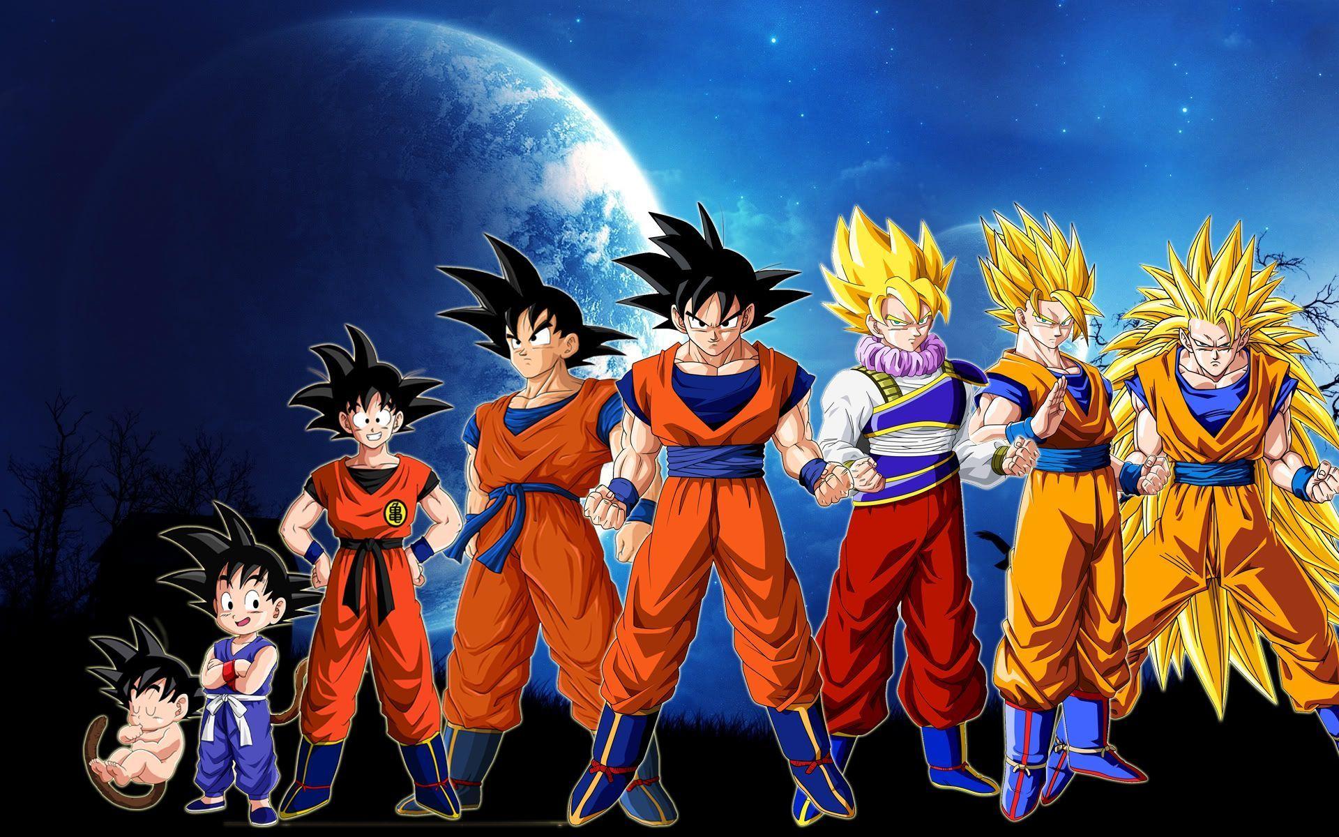 Dragon Ball Goku Wallpapers - Top Free Dragon Ball Goku Backgrounds -  WallpaperAccess