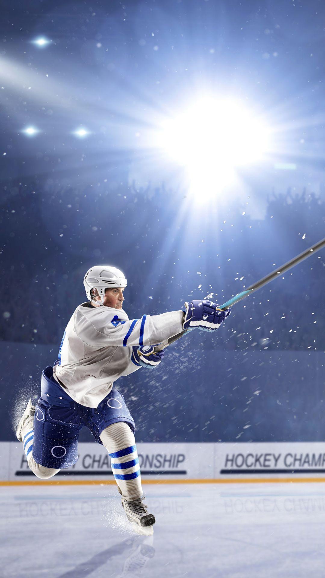 1080x1920 Ice hockey, iPhone, Desktop HD Background / Wallpaper (1080p, 4k) (1440x2560) (2021)