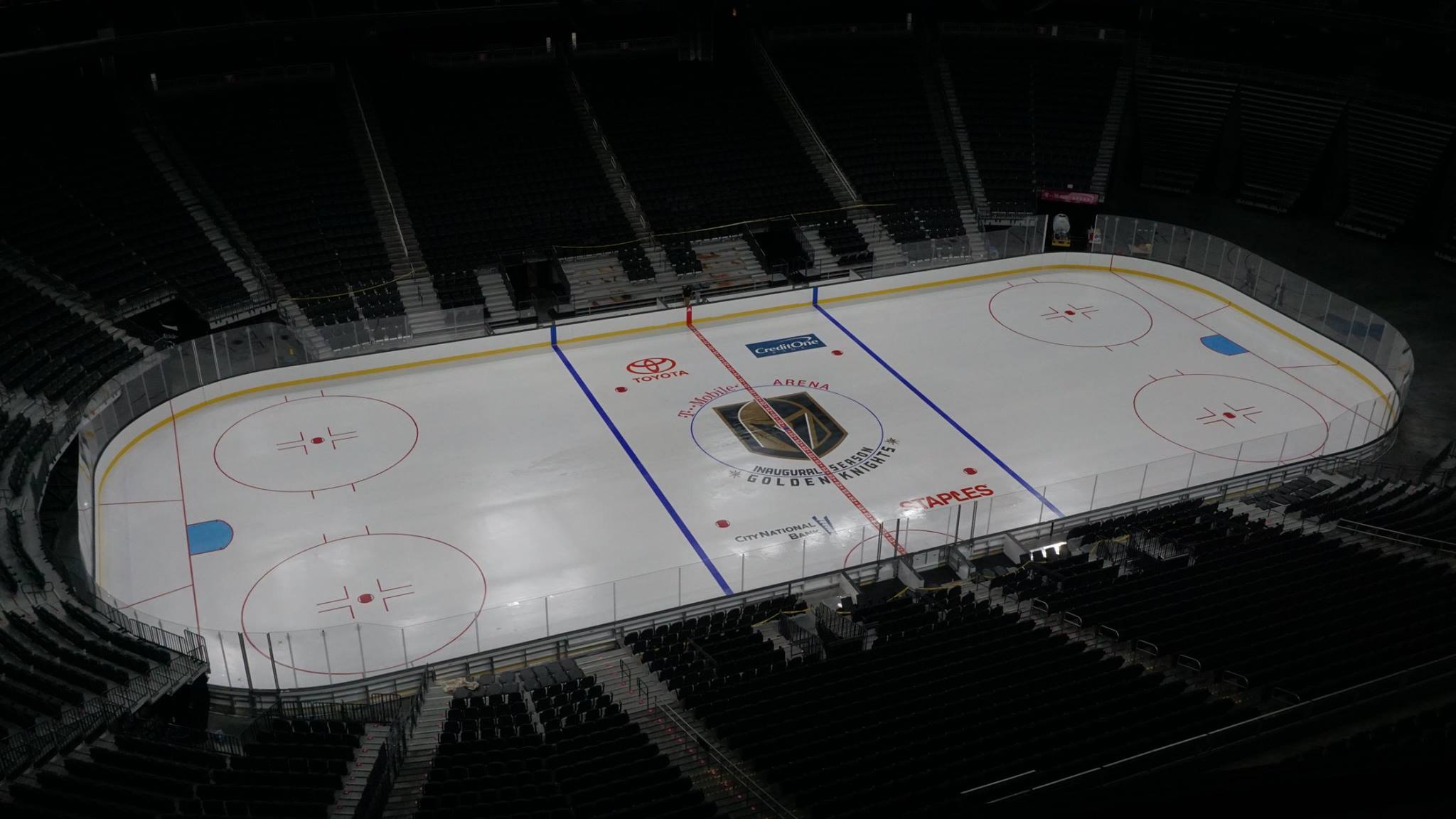 2048x1152 Vegas Golden Knights Hockey Rink