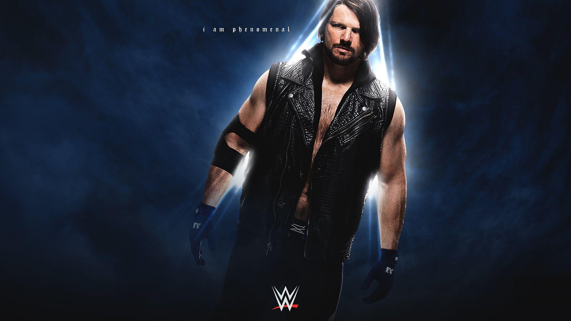 1920x1080 A.J. Styles Wallpaper