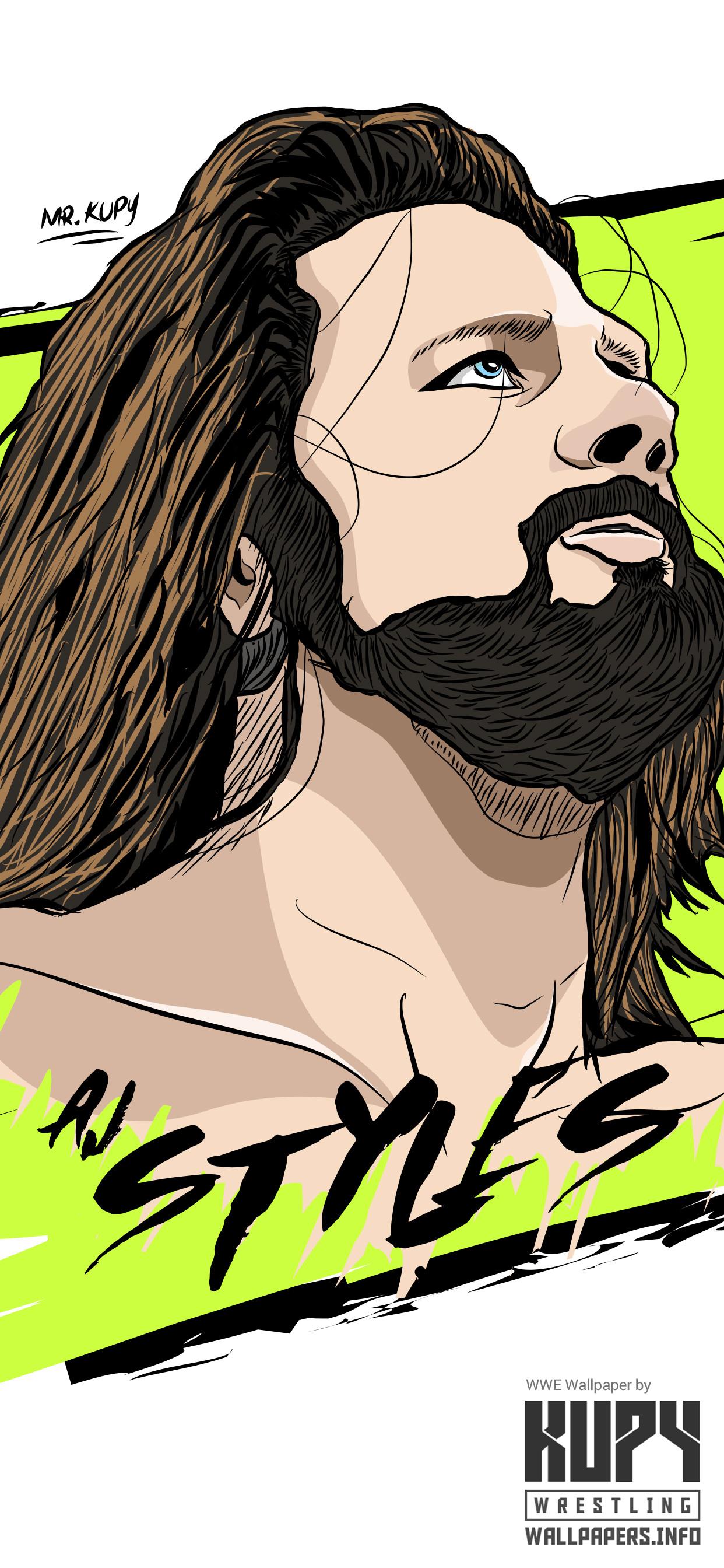 1242x2688 Kupy Wrestling Wallpaper
