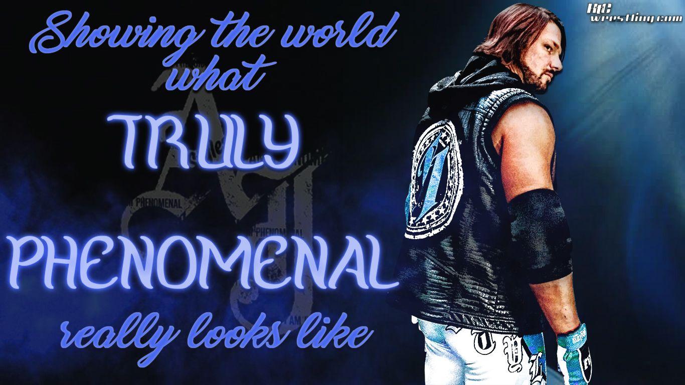 1366x768 Aj Styles Phenomenal Forearm Designs