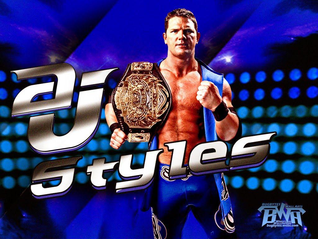 1024x768 AJ Styles WWE Cool Wallpaper .