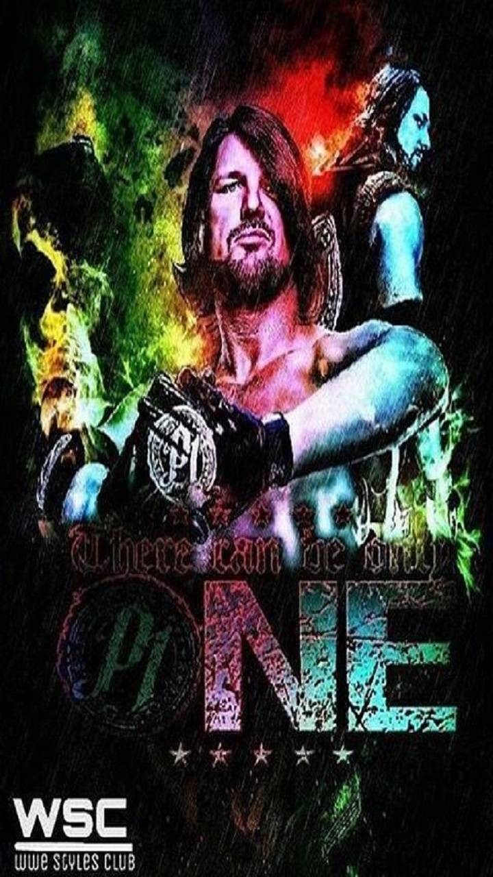 720x1280 Wwe Aj Styles Wallpaper