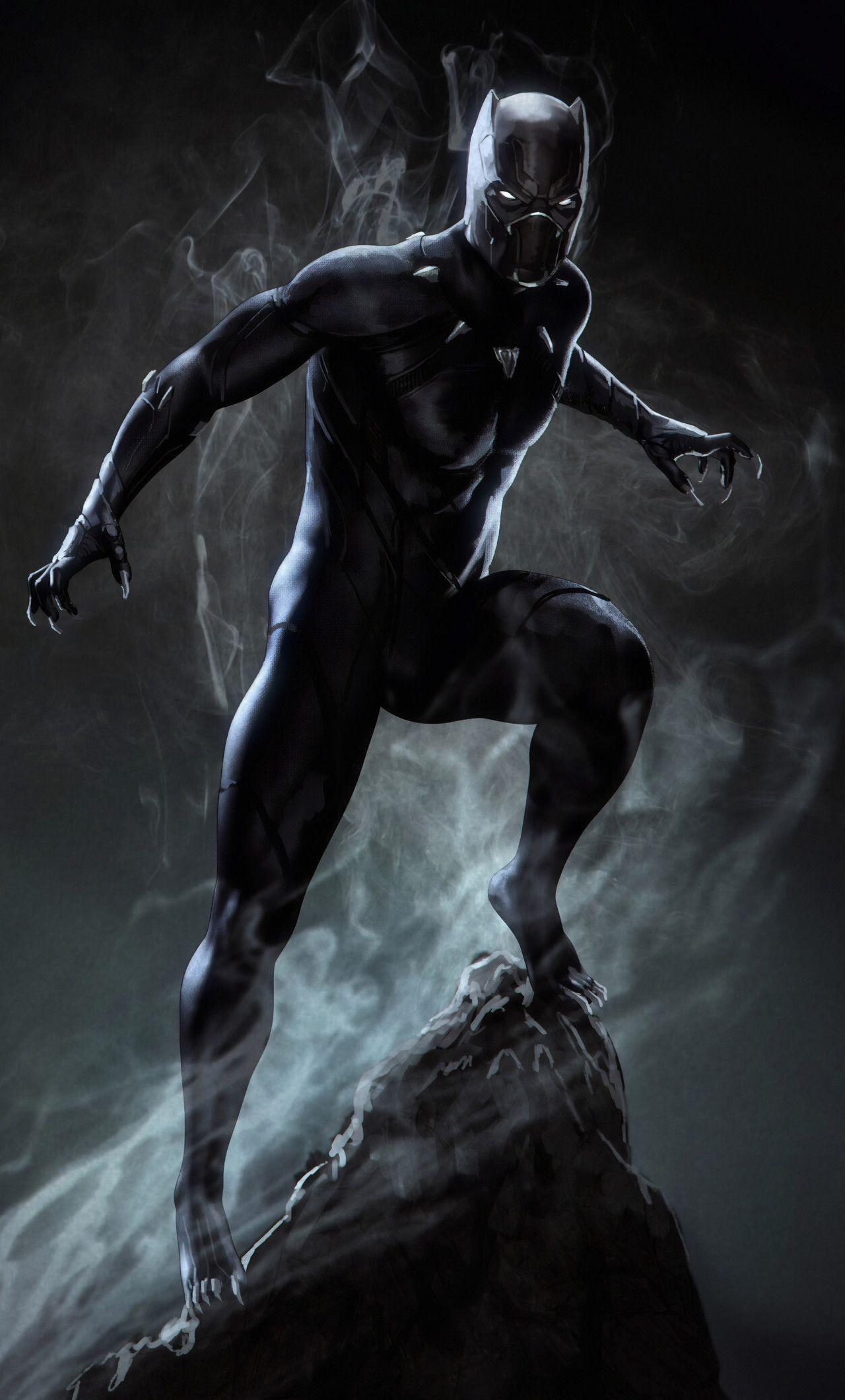 1280x2120 4k Wallpaper The Black Panther Wallpaper & Background Download