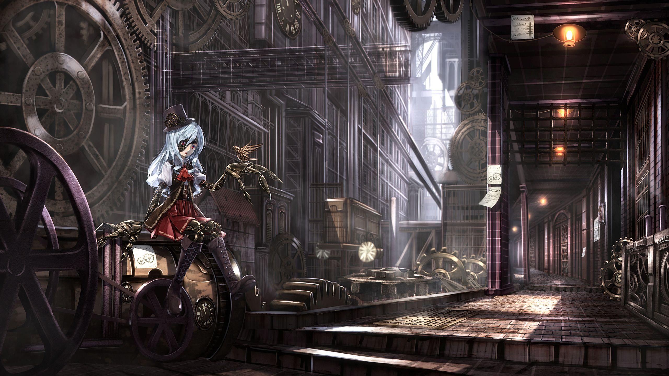 2560x1440 Steampunk Wallpaper HD