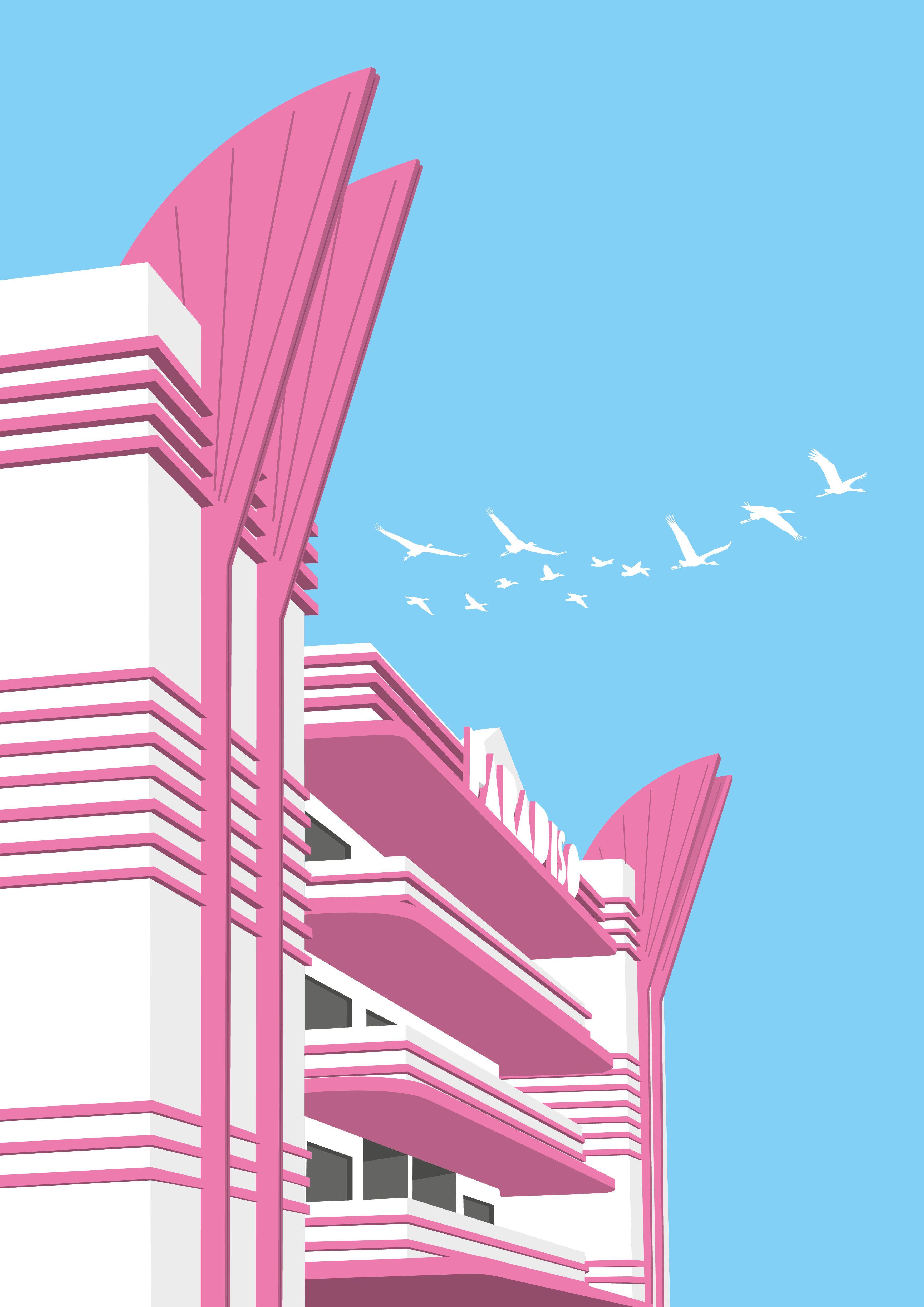 Miami Art Deco Wallpapers Top Free Miami Art Deco Backgrounds WallpaperAccess