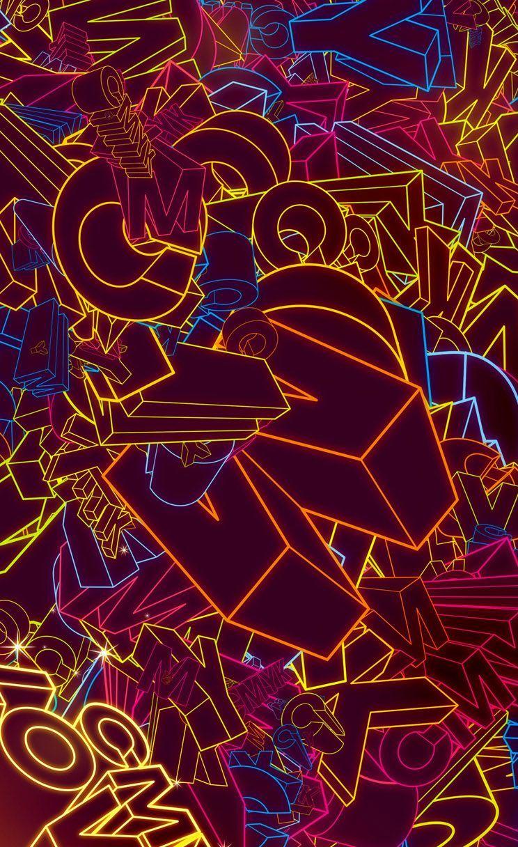 744x1216 Color Lovers. Hipster phone wallpaper, Neon wallpaper, iPhone wallpaper